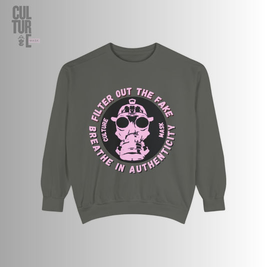Culture Mask | Vintage Gas Mask Sweatshirt.