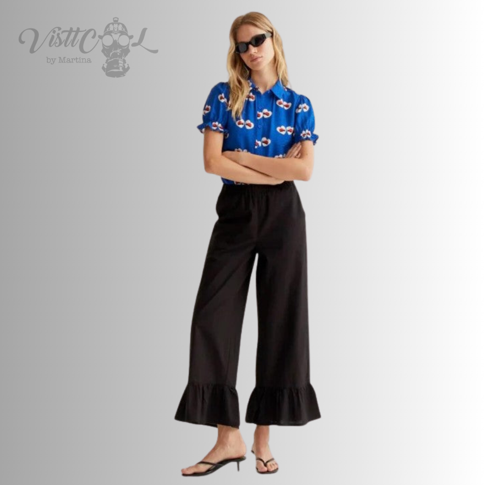 "Ladybug Blue" Blouse | Visttcool
