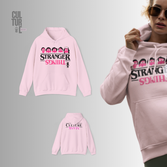 Culture Mask * Sudadera con Capucha "Stranger Thinks" 🎬