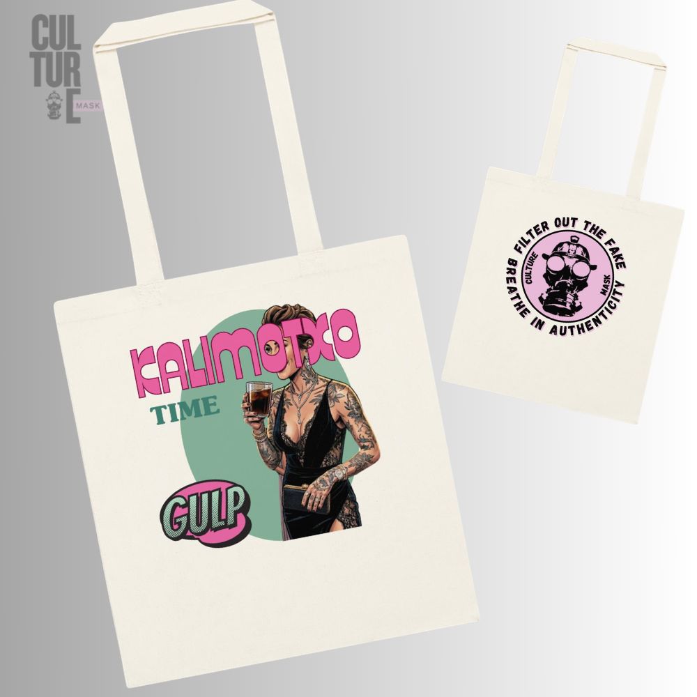 Bolsa de tela Kalimotxo Time · Culture Mask