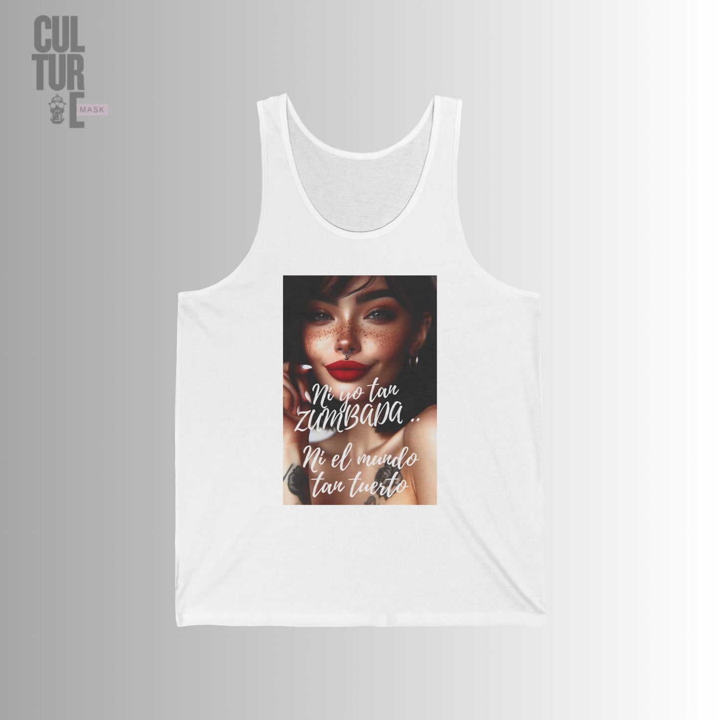 Culture Mask.Camiseta de Tirantes "Zumbada" | Edición Especial Urban Art