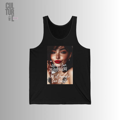 Culture Mask.Camiseta de Tirantes "Zumbada" | Edición Especial Urban Art