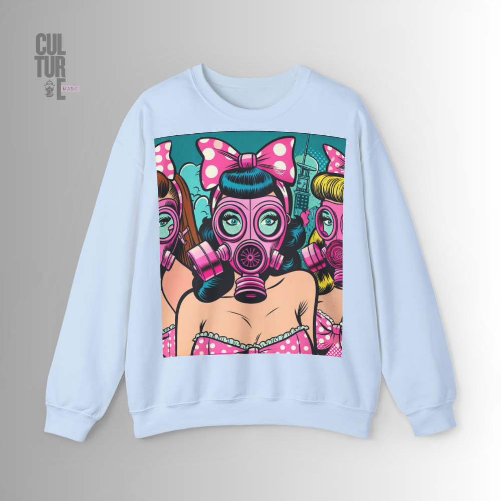 Sudadera cuellon redondo Retro Pop