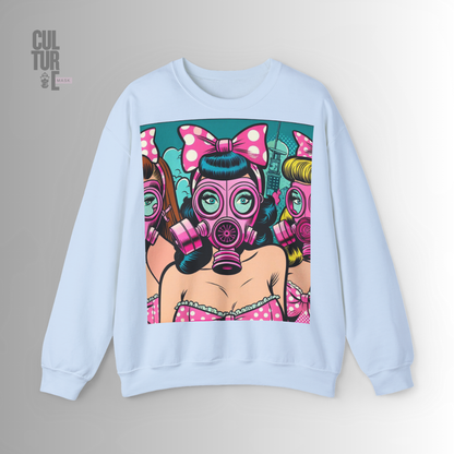 Sudadera cuellon redondo Retro Pop