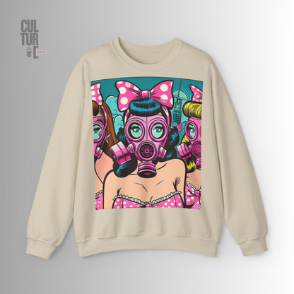 Sudadera cuellon redondo Retro Pop