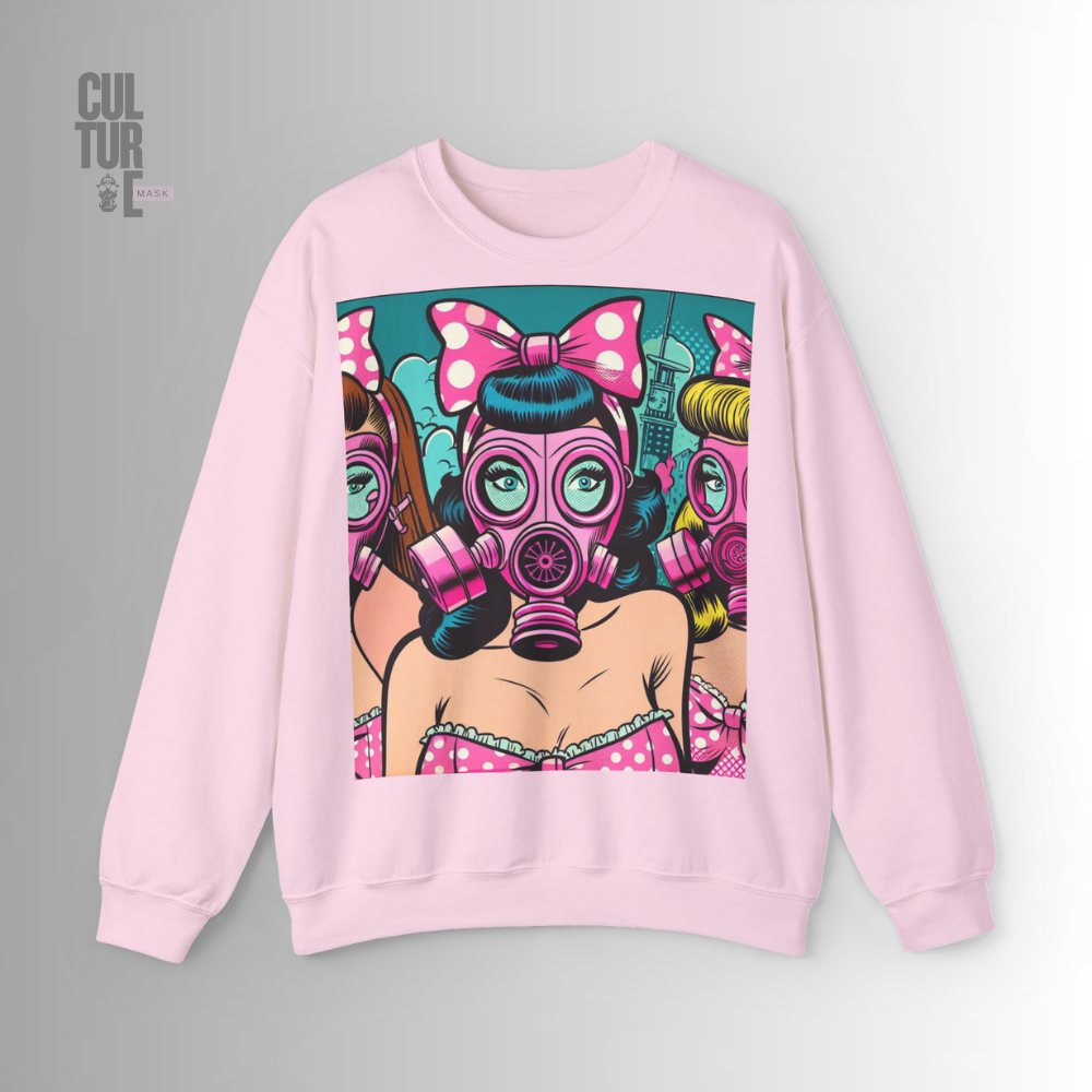 Sudadera cuellon redondo Retro Pop