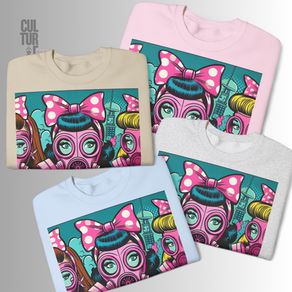 Sudadera cuellon redondo Retro Pop