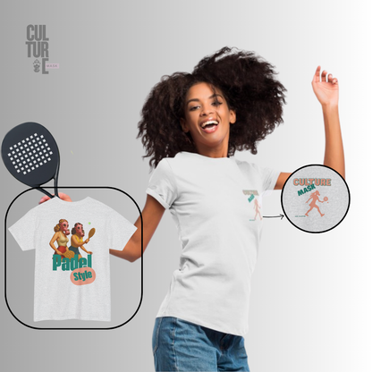 Padel T-shirt — Retro Padel Tennis Graphic Tee