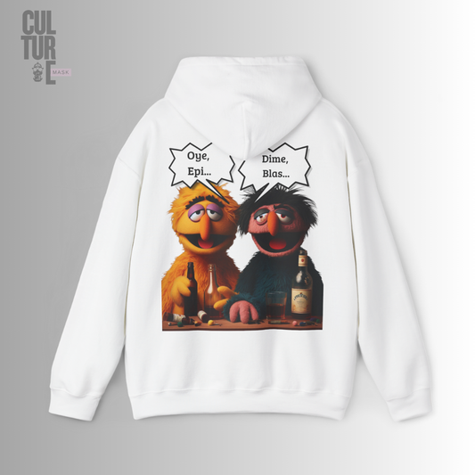 Culture Mask * Bert and Ernie Graphic Hoodie. USA