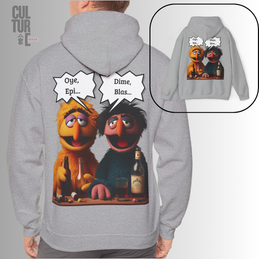 Culture Mask * Bert and Ernie Graphic Hoodie. USA