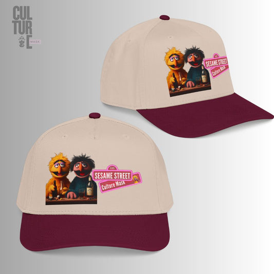 Culture Mask. Sesame Street Nostalgia Baseball Cap. USA