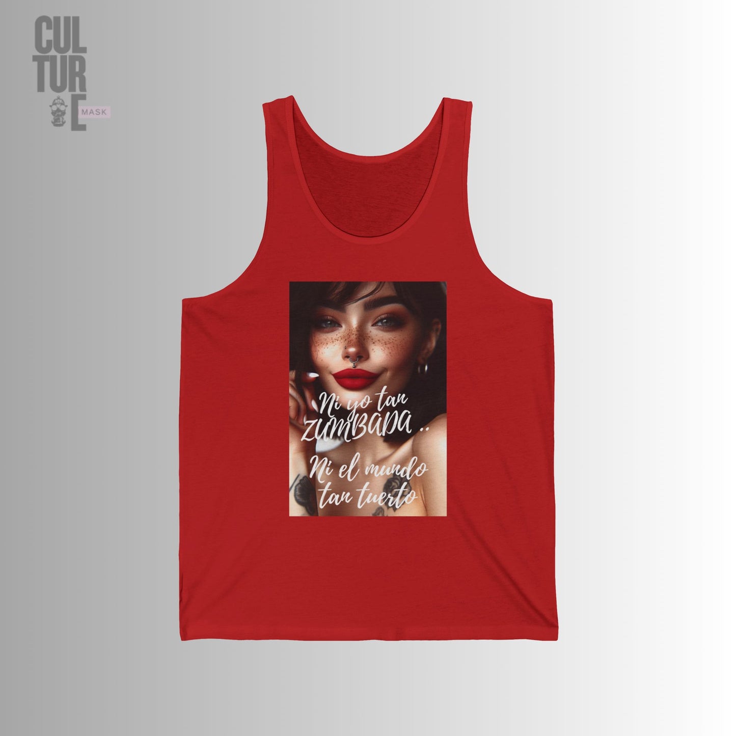 Culture Mask.Camiseta de Tirantes "Zumbada" | Edición Especial Urban Art