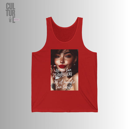Culture Mask.Camiseta de Tirantes "Zumbada" | Edición Especial Urban Art