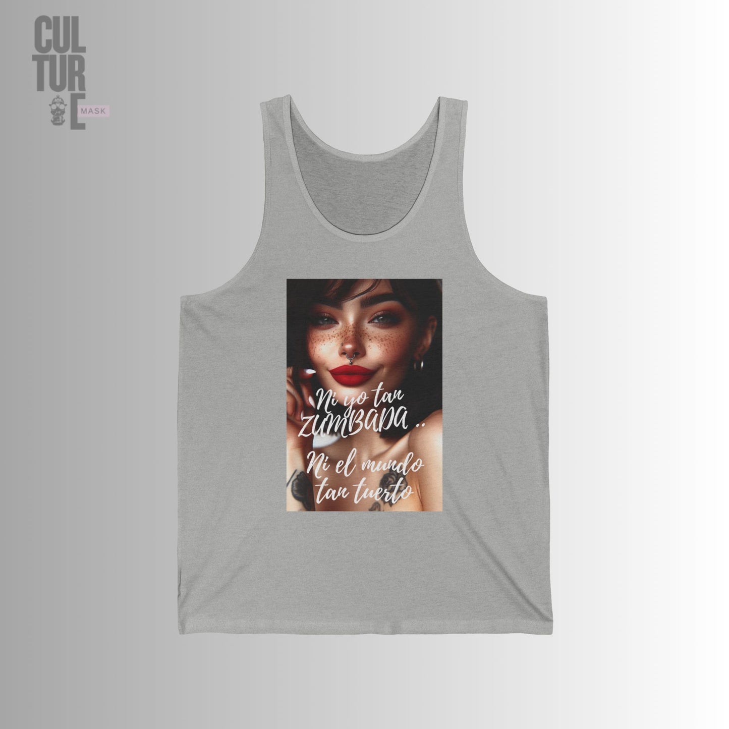 Culture Mask.Camiseta de Tirantes "Zumbada" | Edición Especial Urban Art