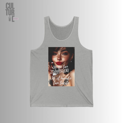 Culture Mask.Camiseta de Tirantes "Zumbada" | Edición Especial Urban Art