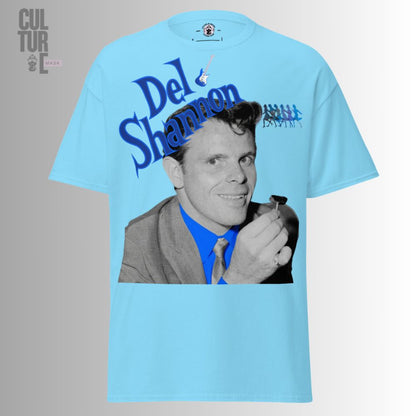 Consigue la camiseta del shannon de Culture Mask. Diseño gráfico exclusivo inspirado en Del Shannon con una estética de música vintage y streetwear. ¡Envío gratis!