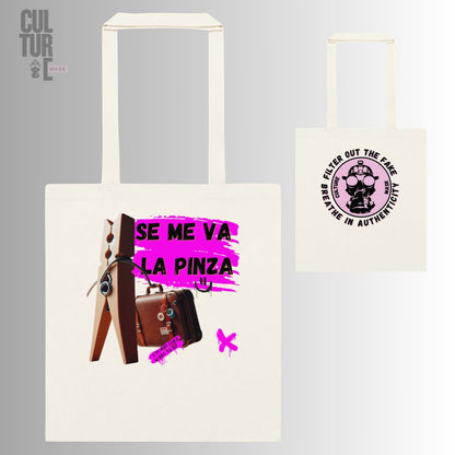 Bolsa de tela se me va la pinza · Culture Mask