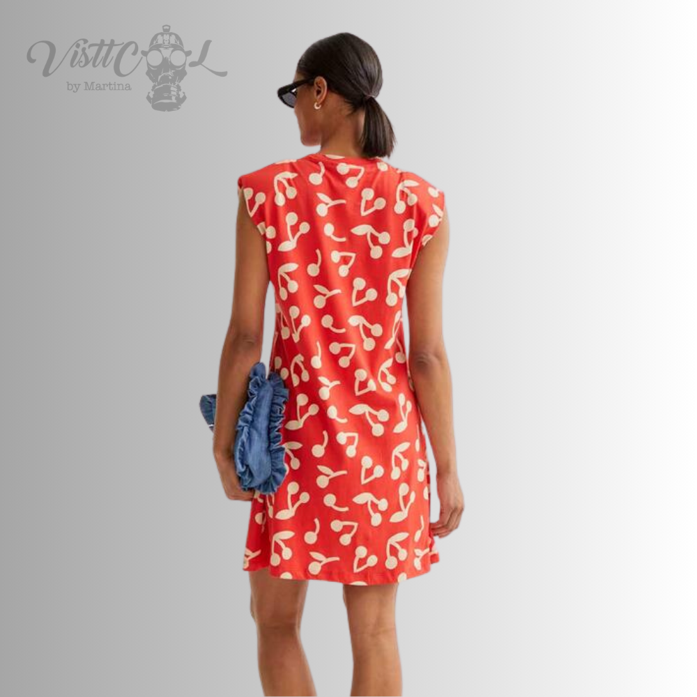 "Cherry Pop" Mini Dress | 100% Cotton