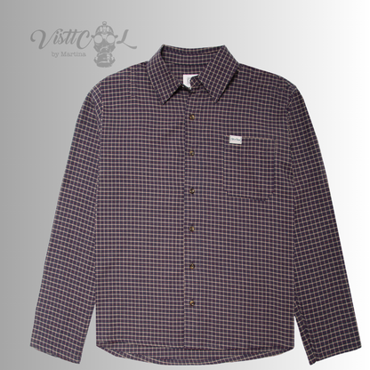 Visttcool - Sobrecamisa "Portuguese Cotton" | Cuadros Vintage Oversize