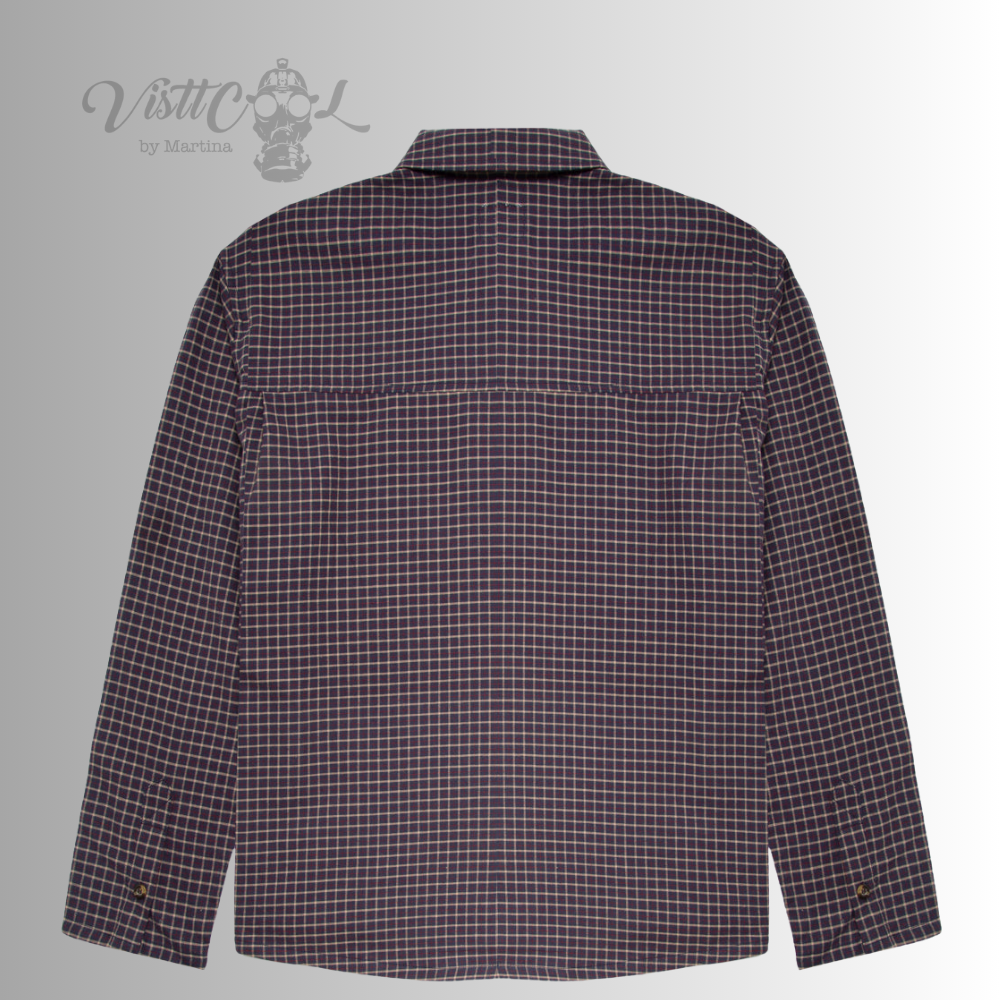 Visttcool - Sobrecamisa "Portuguese Cotton" | Cuadros Vintage Oversize