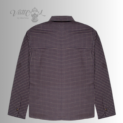 Visttcool - Sobrecamisa "Portuguese Cotton" | Cuadros Vintage Oversize