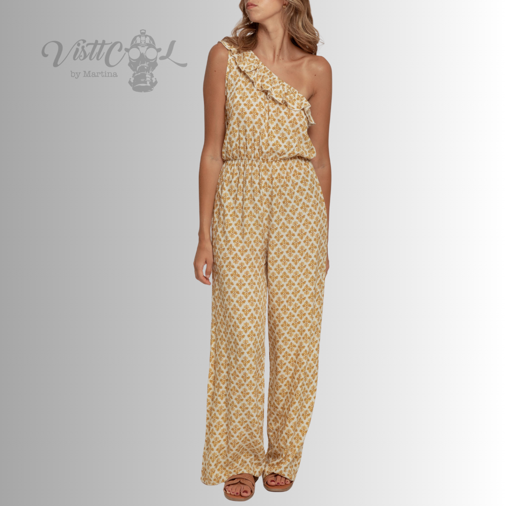 Visttcool- Mono Largo Asimétrico "Aitana" | Estampa Floral Boho