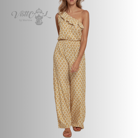 Visttcool- Mono Largo Asimétrico "Aitana" | Estampa Floral Boho