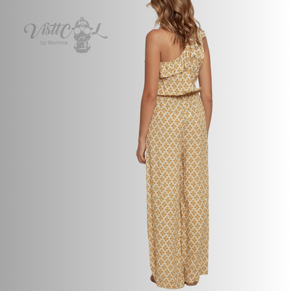 Visttcool- Mono Largo Asimétrico "Aitana" | Estampa Floral Boho