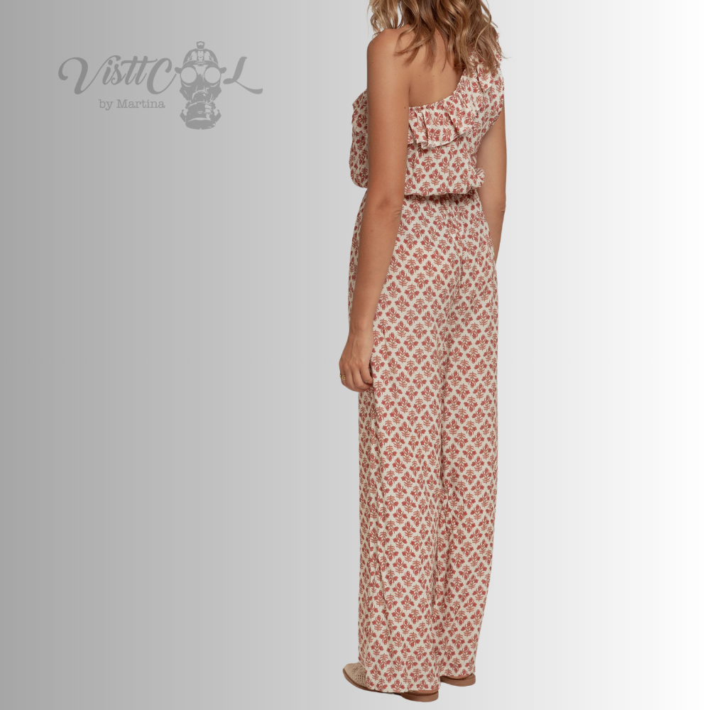 Visttcool- Mono Largo Asimétrico "Aitana" | Estampa Floral Boho