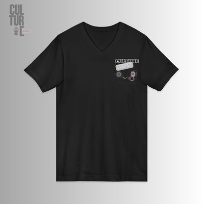 Culture Mask - Camiseta "Padel Queen" V-Neck | Algodón Premium y Estilo Deportivo