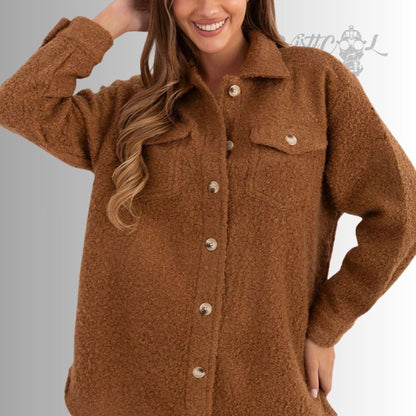 Sobre camisa de rizo