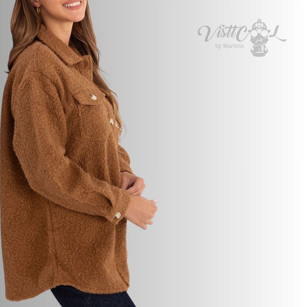 Sobre camisa de rizo