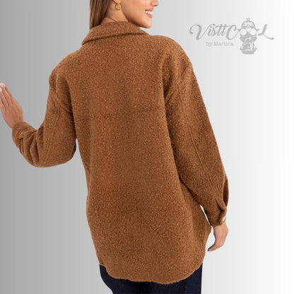 Sobre camisa de rizo