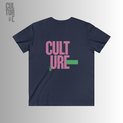 Culture Mask - Camiseta "The King of My Own Life" V-Neck | León Estilo Urbano Premium