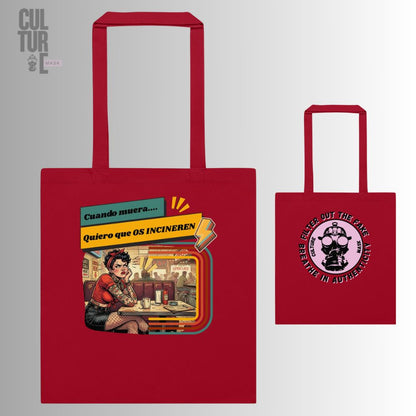 Bolsa de tela "Cuando muera..." · Culture Mask
