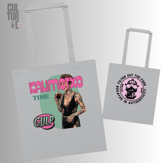 Bolsa de tela Kalimotxo Time · Culture Mask