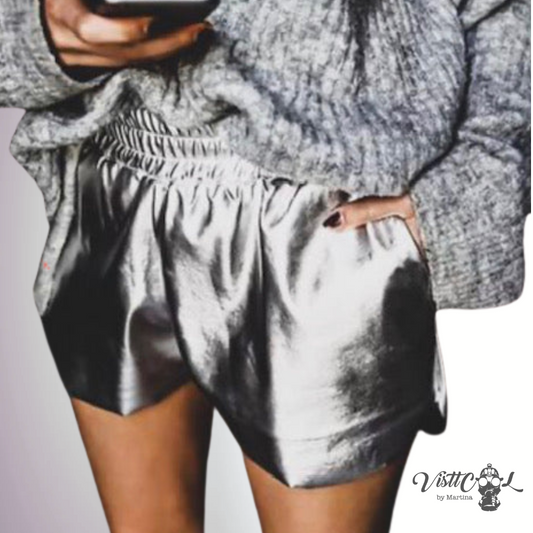 Metallic shorts 