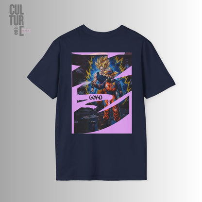 Culture Mask - Camiseta "Dragon Warrior Goku" | Anime Saiyan Power Graphic Tee