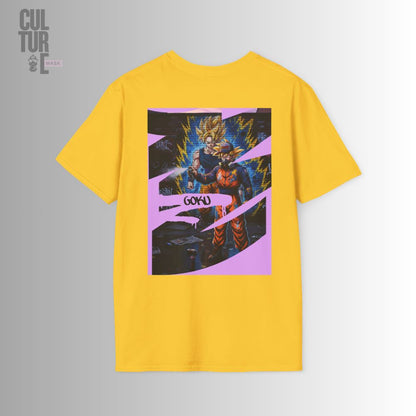 Culture Mask - Camiseta "Dragon Warrior Goku" | Anime Saiyan Power Graphic Tee