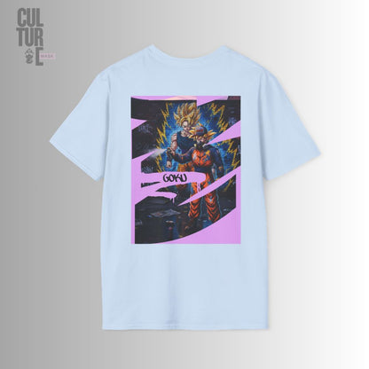 Culture Mask - Camiseta "Dragon Warrior Goku" | Anime Saiyan Power Graphic Tee