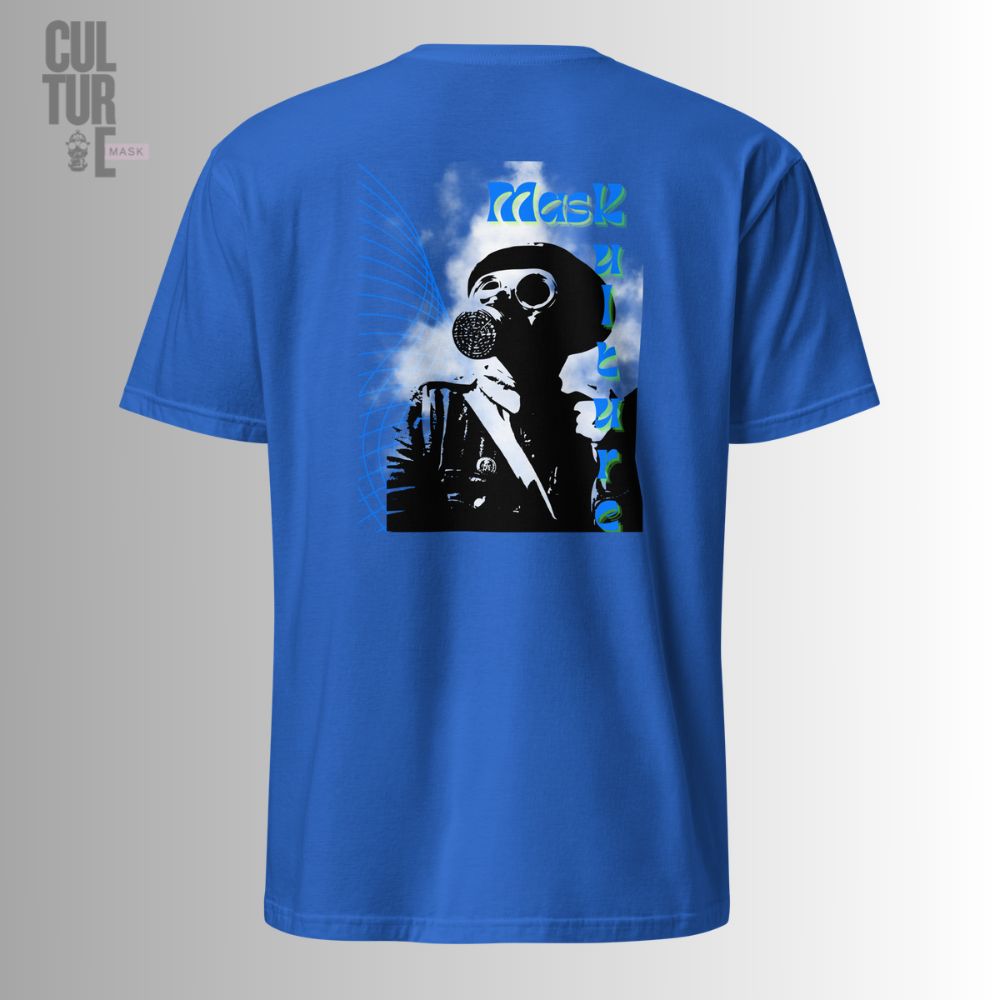 Consigue la camiseta mask future de Culture Mask. Estilo urbano disruptivo con estética cyberpunk y misteriosa. Máxima comodidad, algodón premium y envío gratis.