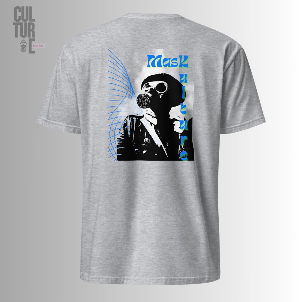Consigue la camiseta mask future de Culture Mask. Estilo urbano disruptivo con estética cyberpunk y misteriosa. Máxima comodidad, algodón premium y envío gratis.