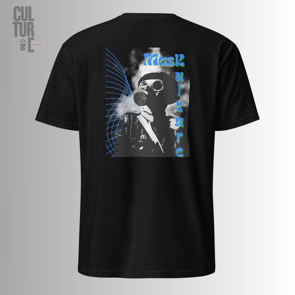Consigue la camiseta mask future de Culture Mask. Estilo urbano disruptivo con estética cyberpunk y misteriosa. Máxima comodidad, algodón premium y envío gratis.